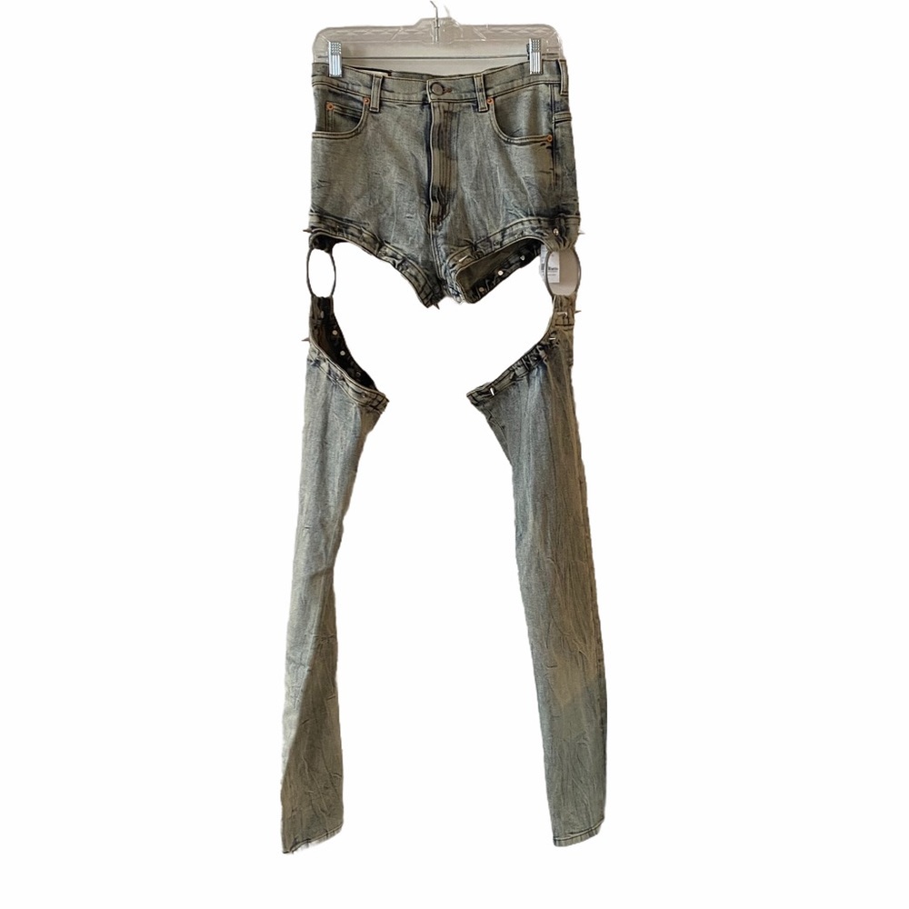 NWT GUCCI harness jeans from runway - Picture 5 of 11